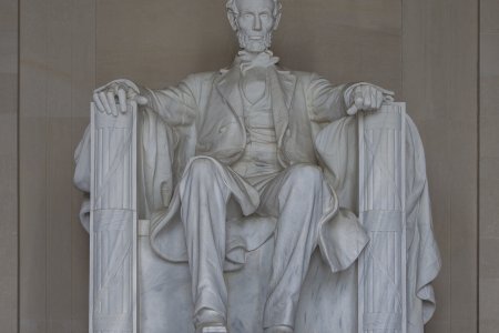Lincoln, in z&#039;n Lincoln Memorial